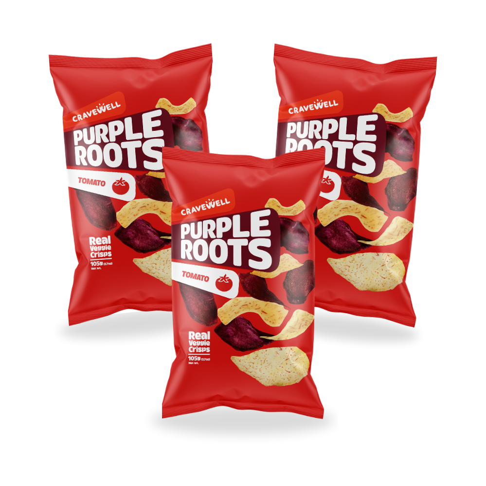 Cravewell Purple Roots Tomato in Triple Treat Bundle - Pack of 3