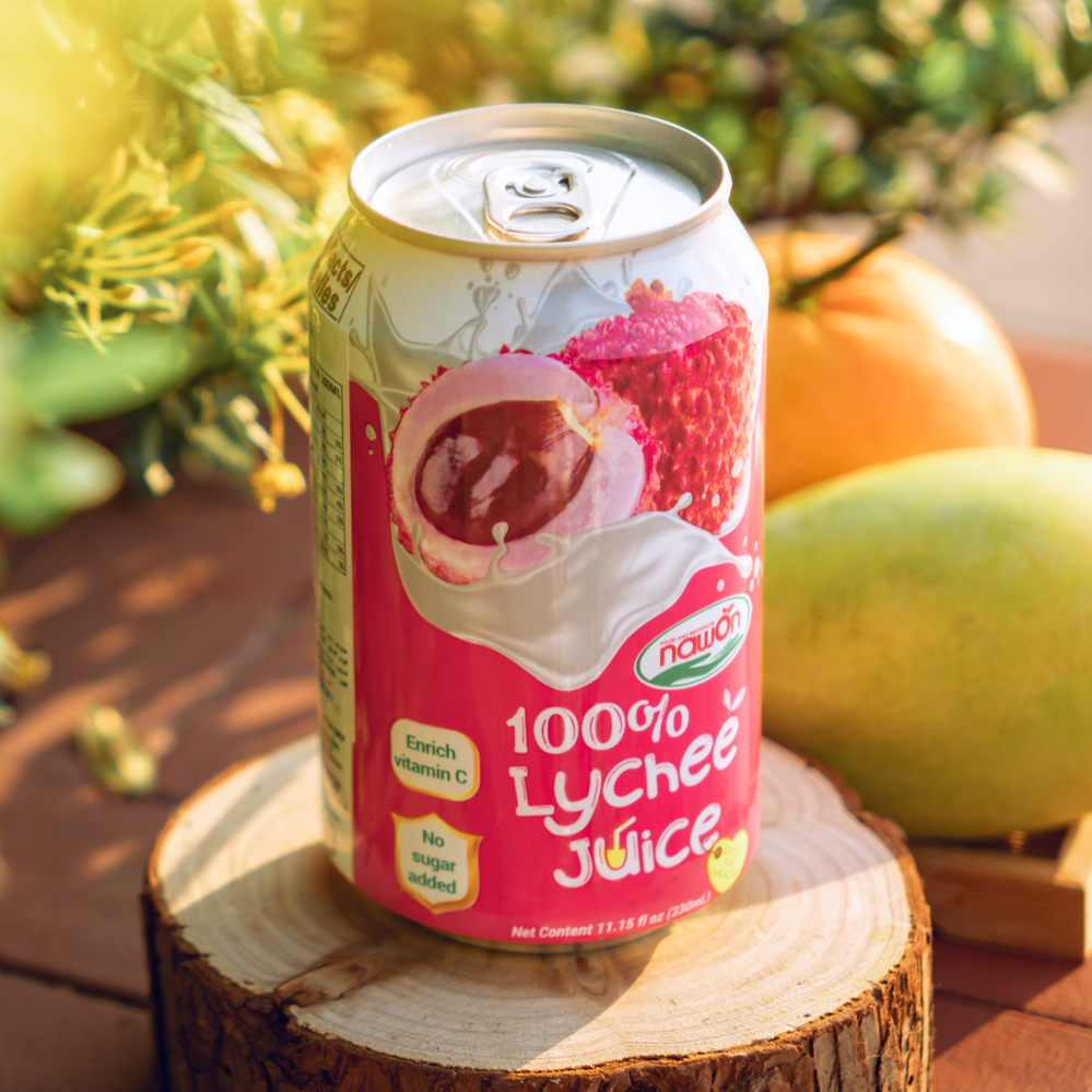 Nawon 100% Lychee Juice 330ml